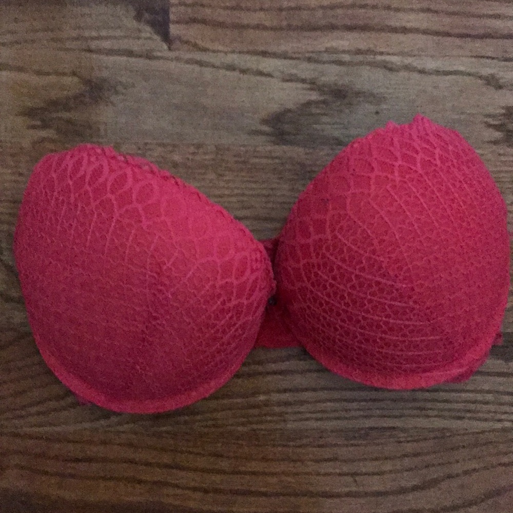 Rue 21 Fushia Pink Demi Cup Bra in Size DD